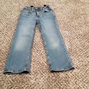 Boys Cat and Jack Boot Cut Blue Jeans